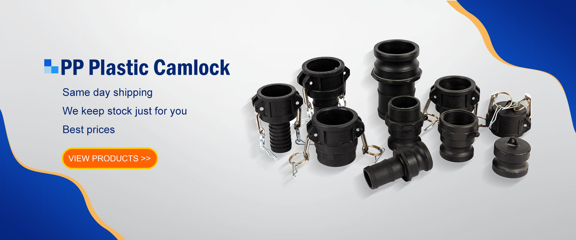 PP Camlock akoplamenduen fabrikatzaileak
